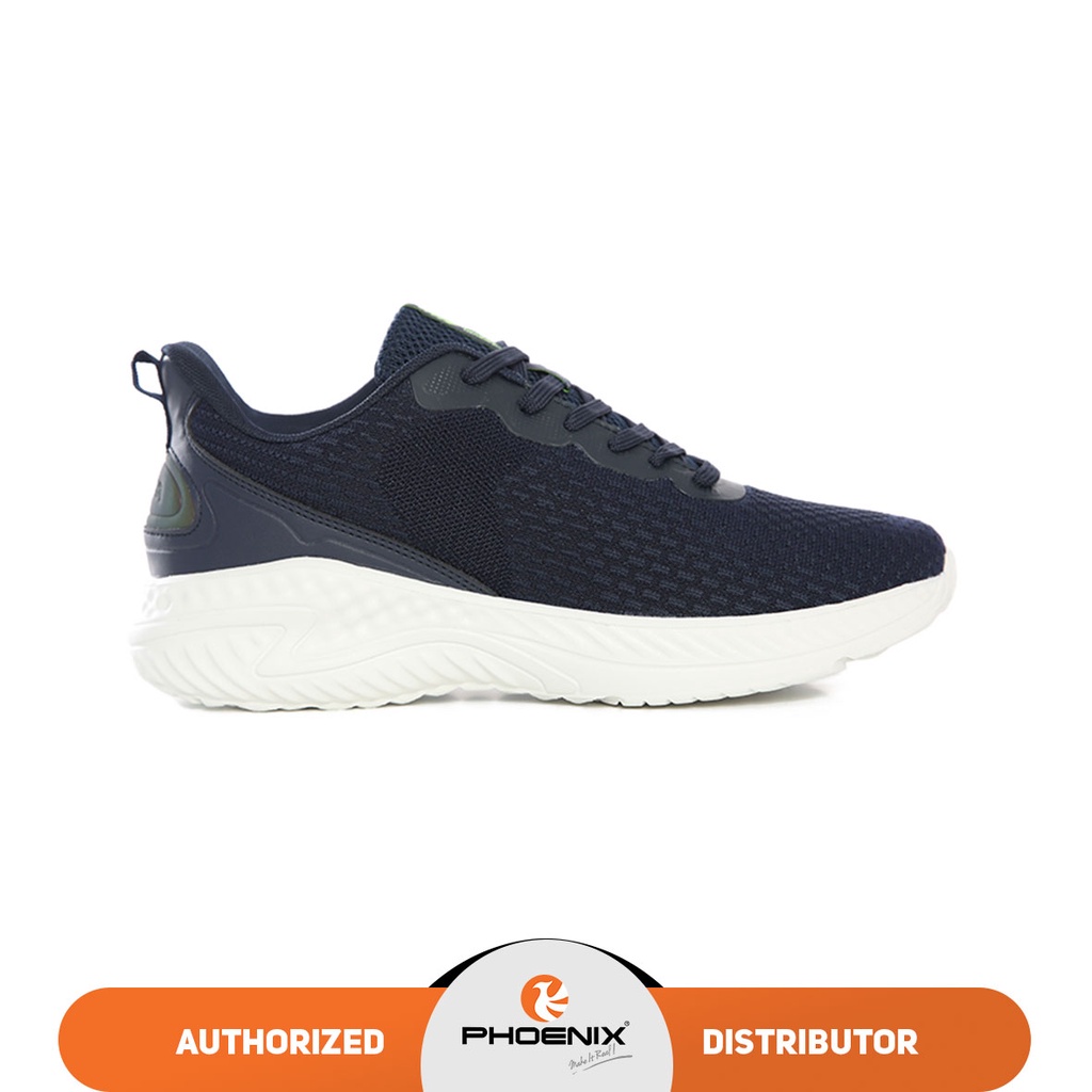 Phoenix Ryuu Sepatu Running Pria - Navy