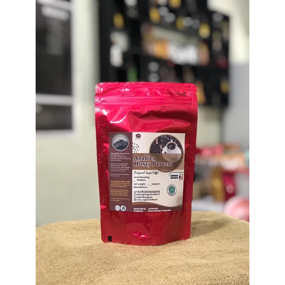 

Original Coffee Bubuk Kopi Gayo Arabica Honey Proccess 100gr