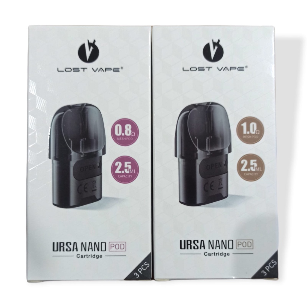 Cartridge Ursa Nano Pod Replacement by Lost Vape Catridge - AUTHENTIC