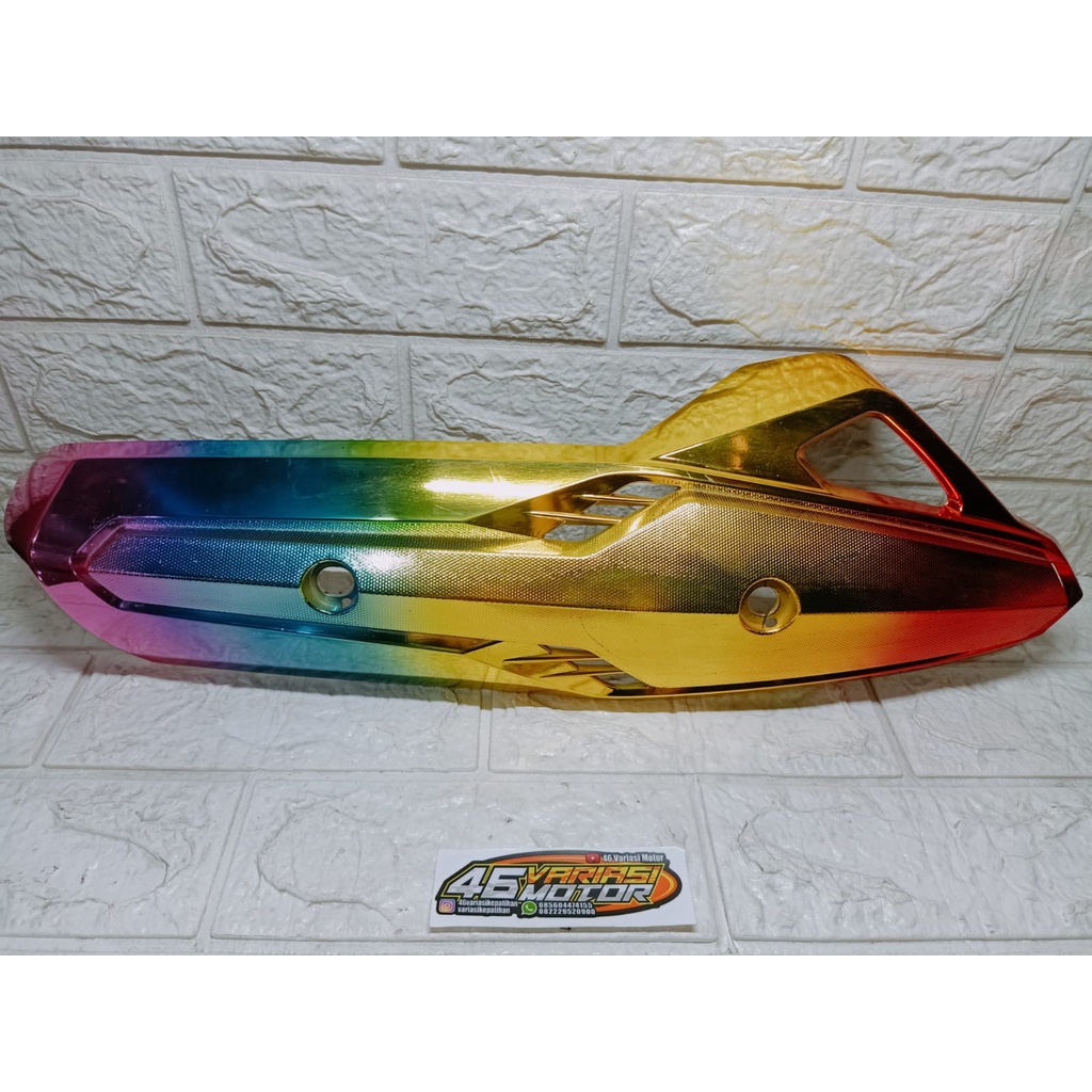 COVER KNALPOT VARIO 125 OLD TUTUP KNALPOT VARIO 125 OLD PELANGI