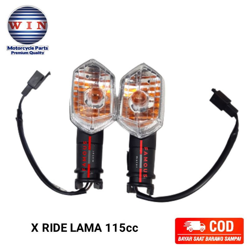 Lampu Riting Sein Sen Depan Belakang X Ride Xride 115