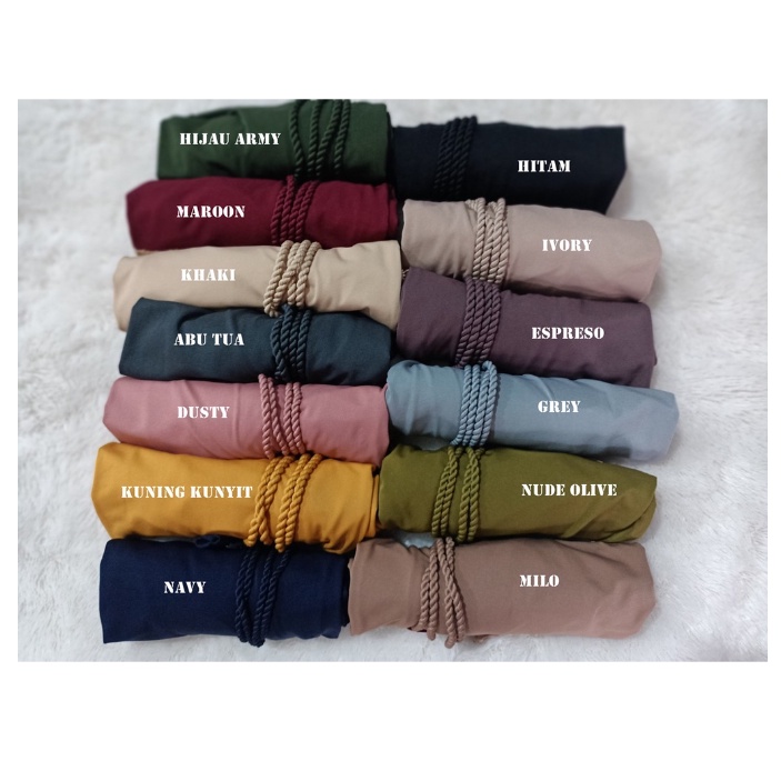 Kerudung Anak Perempuan Bergo Jilbab Anak Bayi TALI KEPANG Bergo Anak Renda Usia 4 - 8 Tahun