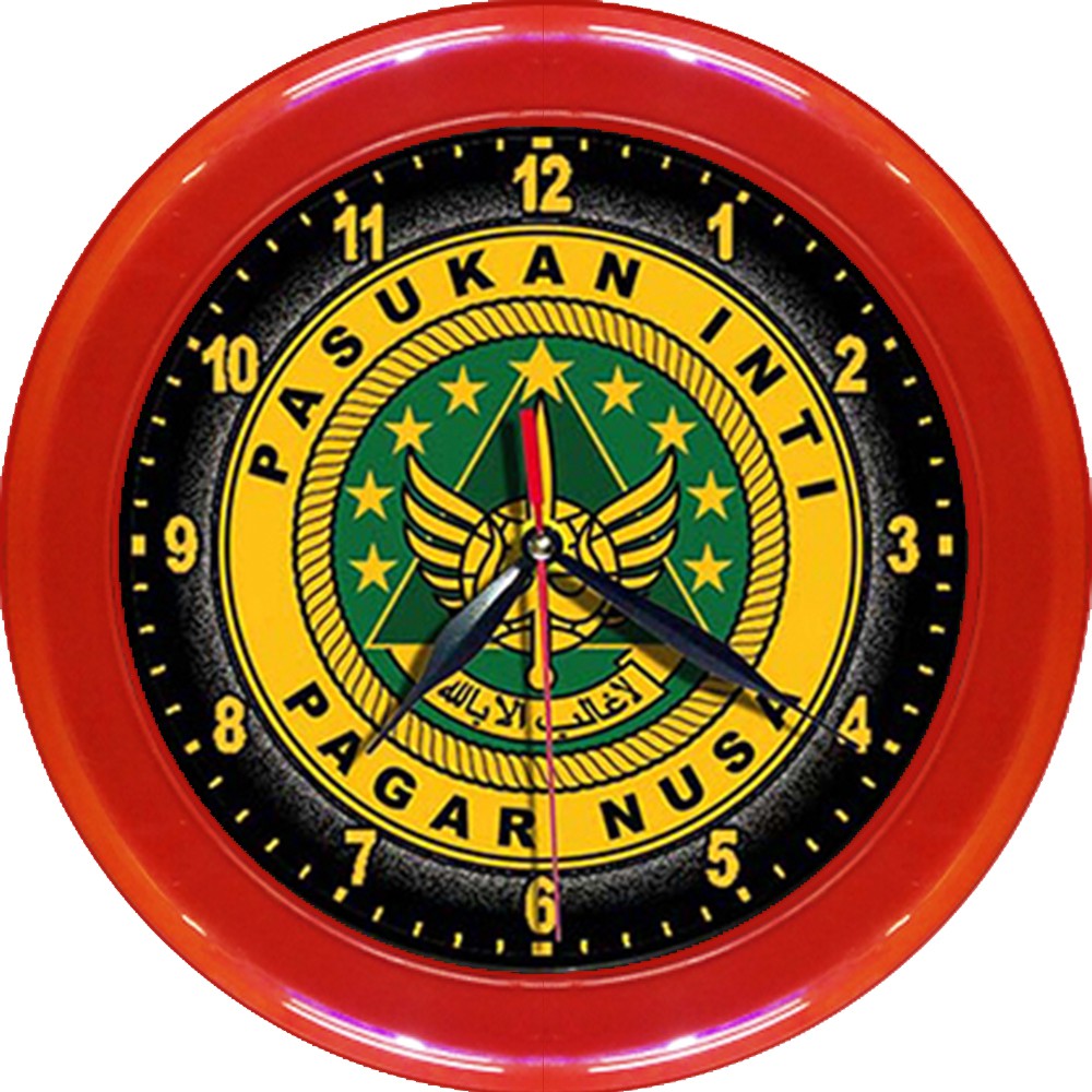 JAM DINDING PAGAR NUSA 7   (DIAMETER 30CM)