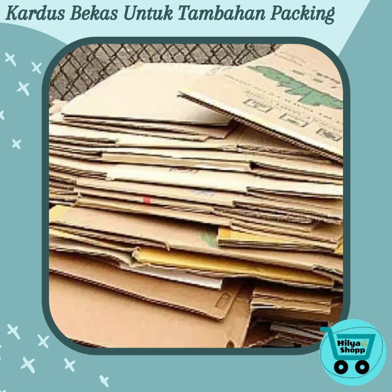 

Extra Box Dus - Box Kardus Bekas Packing Tambahan Untuk Paket