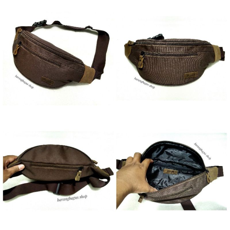 Tas pinggang waistbag waist bag Original pria Pusiill bahan cordura (kode 055) simpel model