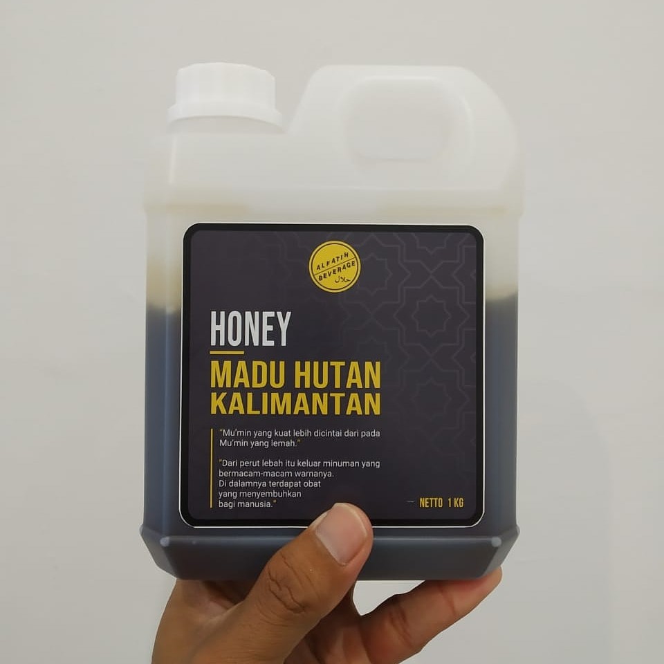 Madu Hitam Asli Hutan Kalimantan - Pahit