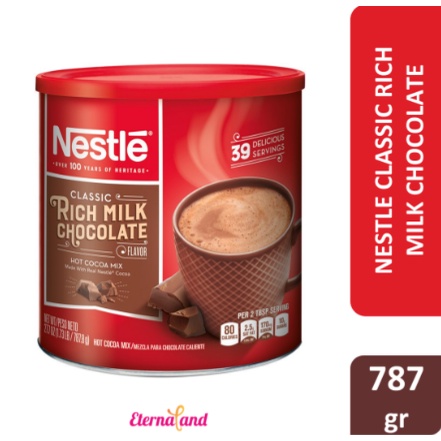 

Nestle Milk Chocolate Hot Cocoa Mix Kaleng