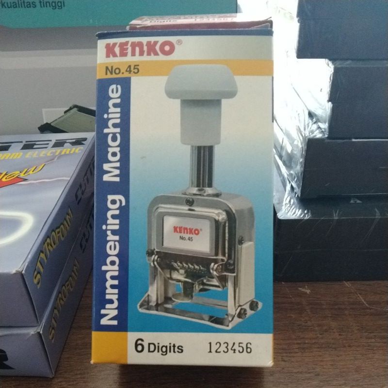 

KENKO STAMPEL NOMORATOR 6 DIGIT