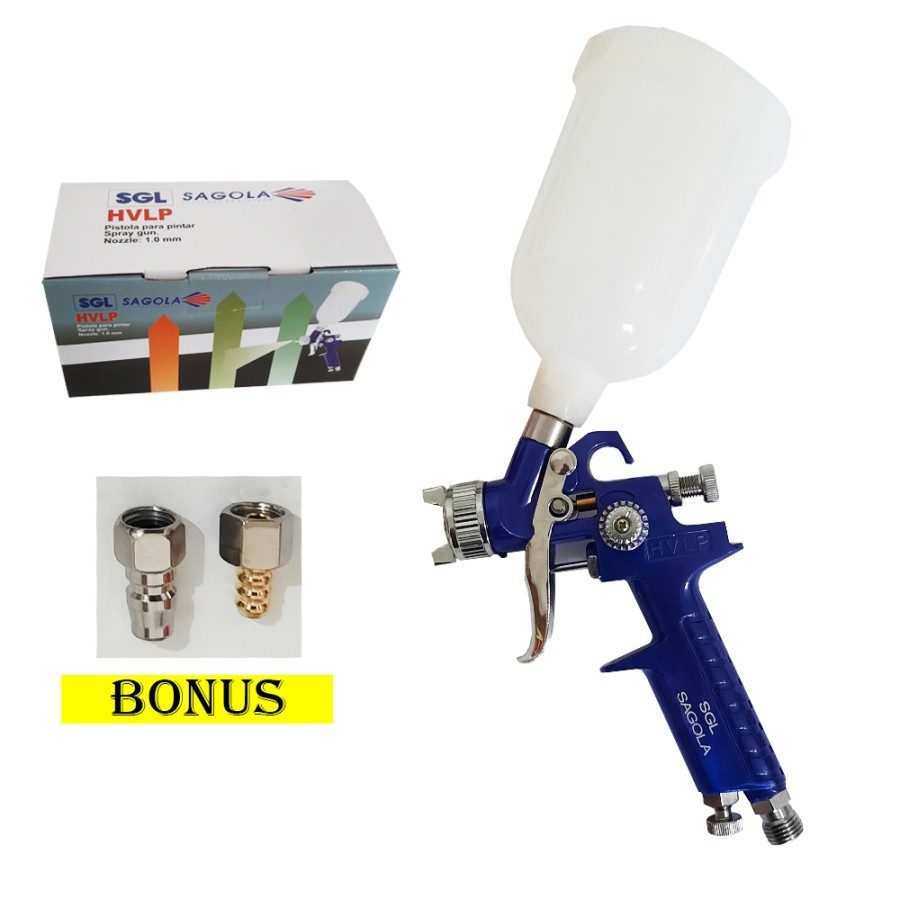 SAGOLA SGL HVLP 125ml Alat semprot cat duko mobil/motor