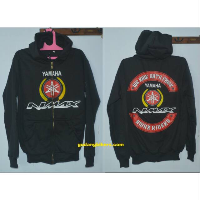 Jaket sweater hoodie yamaha nmax riders motor bikers not imo ynci xmax maxi