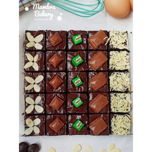 

Fudgy Brownies Mambra Bakery