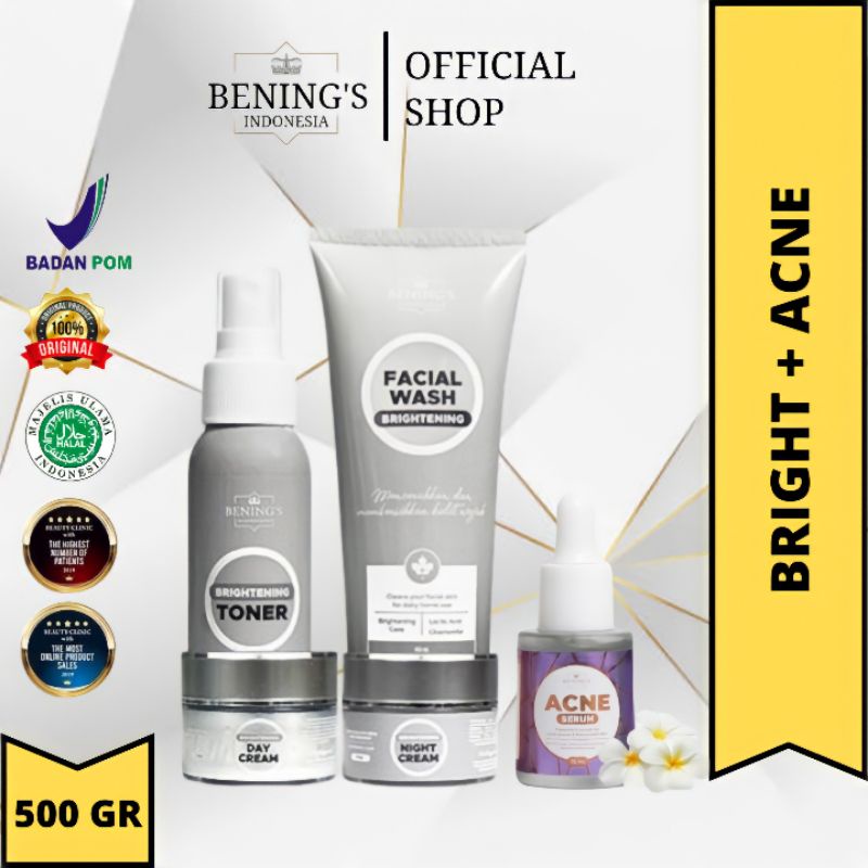 BENINGS SKINCARE DR OKY PRATAMA PAKET BRIGHTENING DENGAN SERUM | BENINGS CLINIC | BENING'S SKINCARE-3
