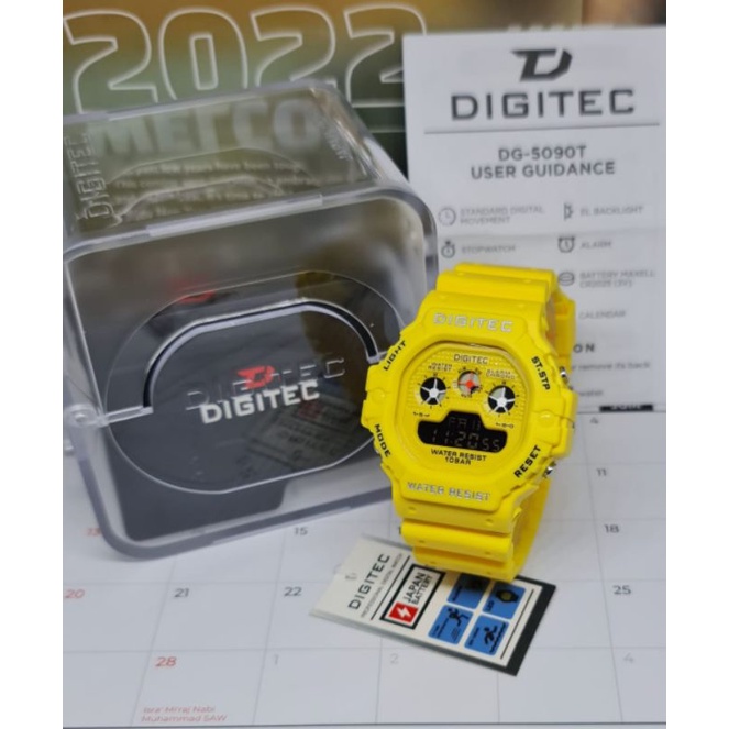 Jam Tangan 5090 Digitec Outdoor Terlaris Jam Tangan Pria Tahan Air Buat Berenang DG5090 DS5090 DIGITEC5090