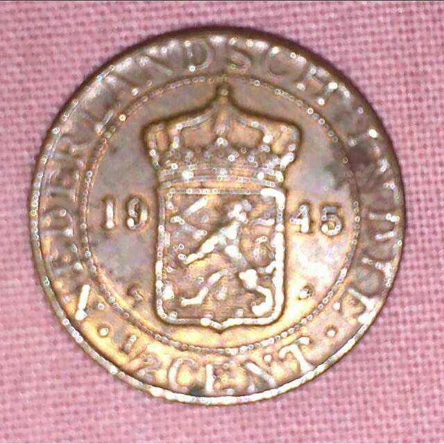 Uang Kuno 1/2 Cent