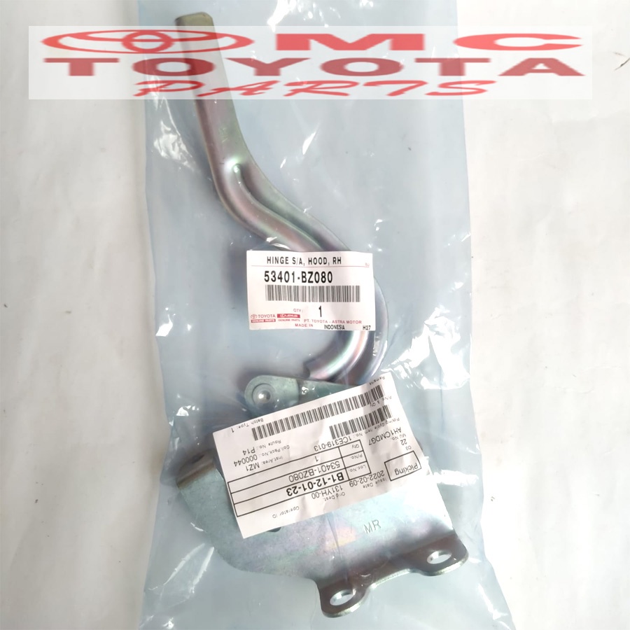 Engsel Kap Cup Motor Depan Kanan Calya Sigra 53401-BZ080