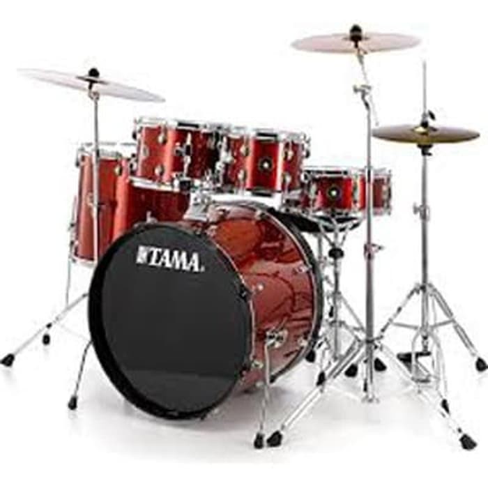 TAMA RM52KH6 RDS Rhythm Mate Drum Set Red Stream