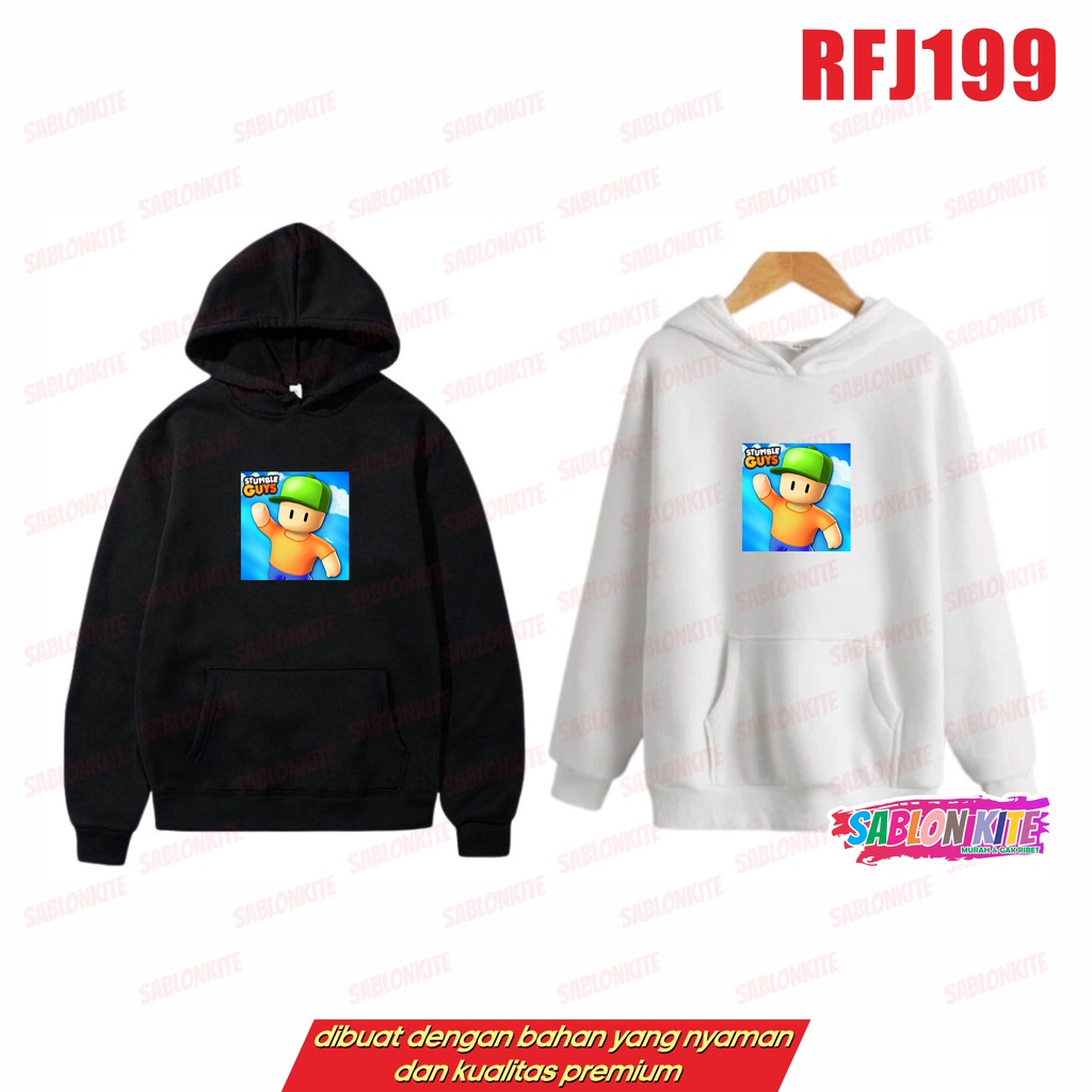 MURAH!!! SWEATER HOODIE GAME RFJ199 STUMBLE.GUY