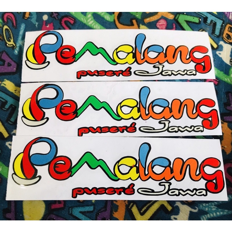 Stiker printcut Pemalang Pusere Jawa