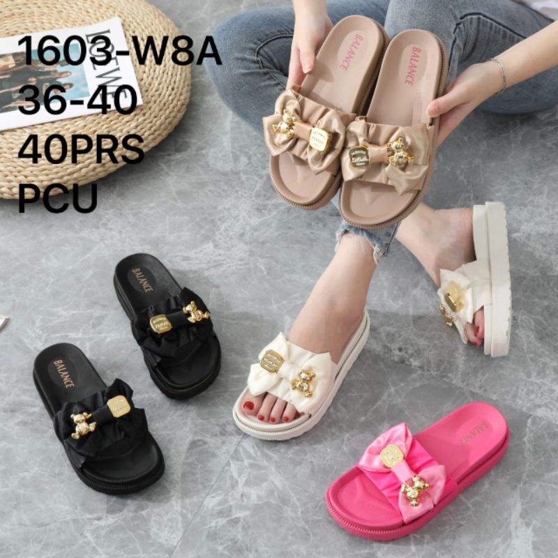 Balance, Sandal karet Wanita  Wedges JELLY wanita