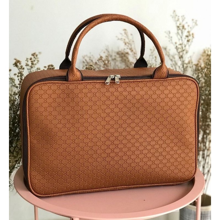KOPER MINI / TRAVEL BAG MOTIF Q KECIL