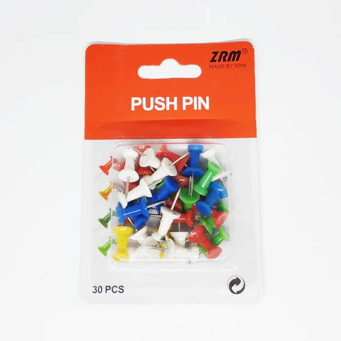 

Ready ZRM Push Pin P-30 Dof Warna Terbaru