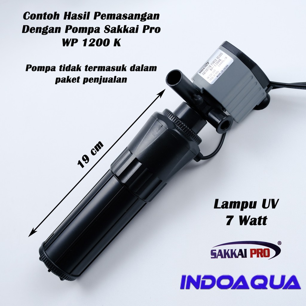 Jual Lampu UV Aquarium Penghilang Bakteri Virus Lampu UV Kolam Ikan