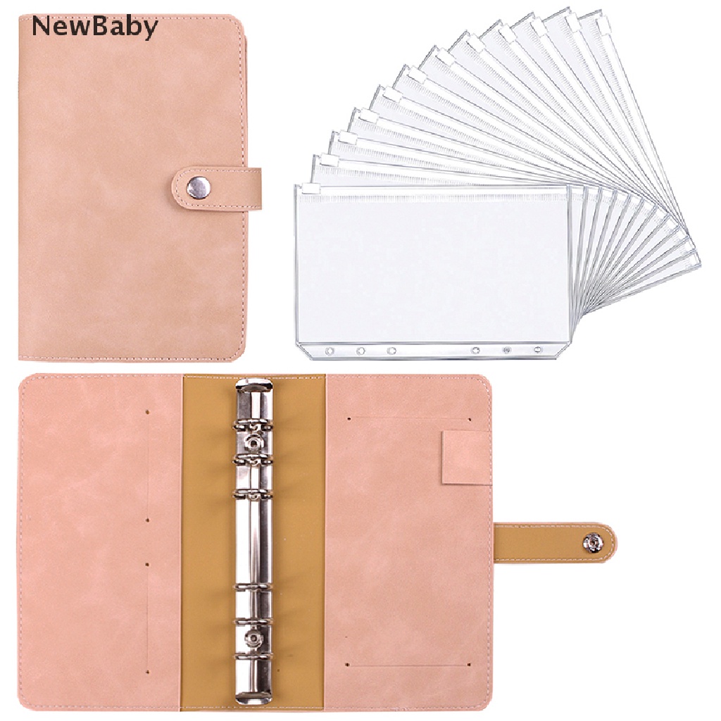 Newbaby 1 Set Amplop Binder Ukuran A6 Untuk Agenda