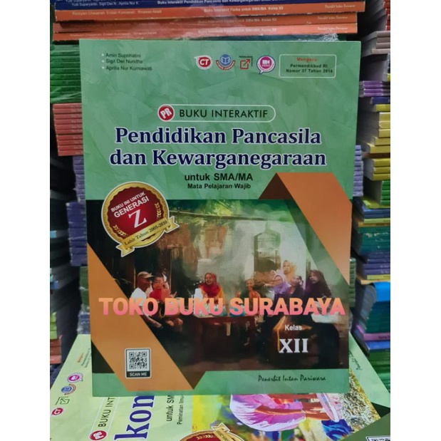 Buku lks pr interaktif pendidikan pancasila, ppkn kelas XII,12 tahun 2022 kurikulum merdeka belajar 