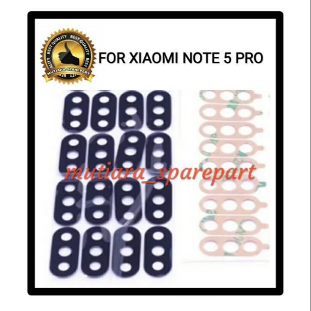 KACA LENSA KAMERA XIAOMI REDMI NOTE 5 / NOTE 5 PRO