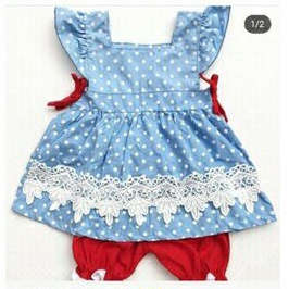 set sabrina polka anak