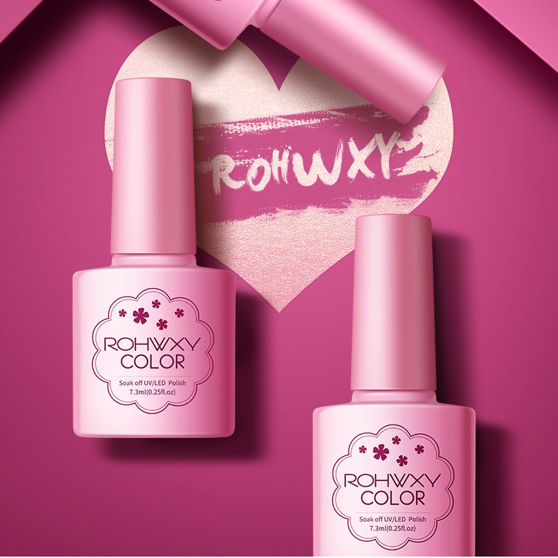 (51-100)  ROHWXY READY JKT uv soak off gel polish 7.3ml kutek gel polish cat eyes mata kucing / Kutek / Cat Kuku/ Gel polish/ Kutek UV Gel/Kutek Gel UV