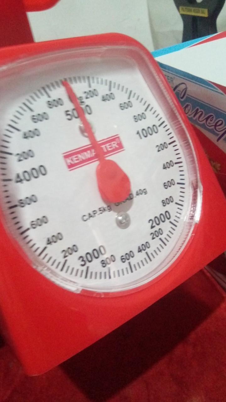 Timbangan Kue Kenmaster 5 Kg Timbangan Kue Dapur 5 Kg Putih