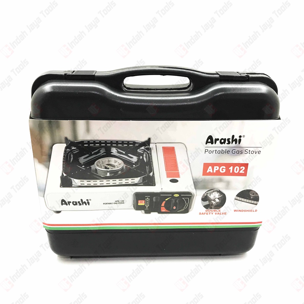 ARASHI APG 102 Kompor Gas Portable Camping Kemah