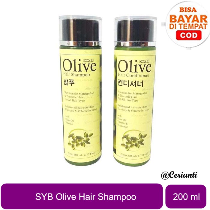 Co.e Olive Hair Shampoo by SYB Original 100% - (Shampoo Olive)_Cerianti