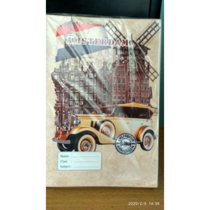 

Buruan Buku Tulis Boxy 50 Motif Negara 1 Pack Murah Bagus