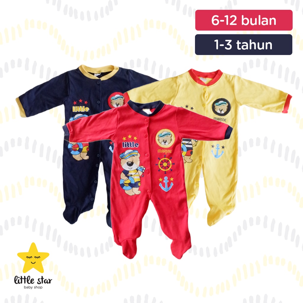 Little Lamb Jumper Bayi Cowok | Bodysuit Bayi Cowok