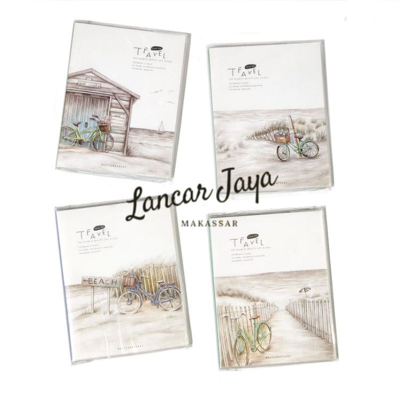 

Buku Diary Notebook PP A5-6427 (Love Me Travel) 80 lbr