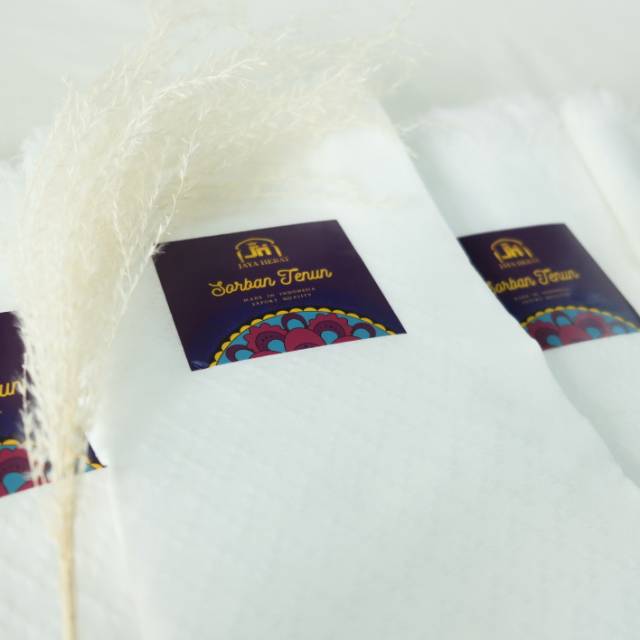 SORBAN SURBAN OLEH OLEH HAJI UMROH PUTIH MURAH SRP