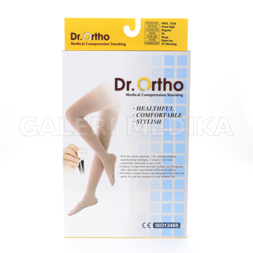 Stocking Varises Dr. ortho A-8002 Under Knee Stocking Open Toes