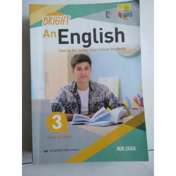 

buku paket inggris bright english kelas 3 smp