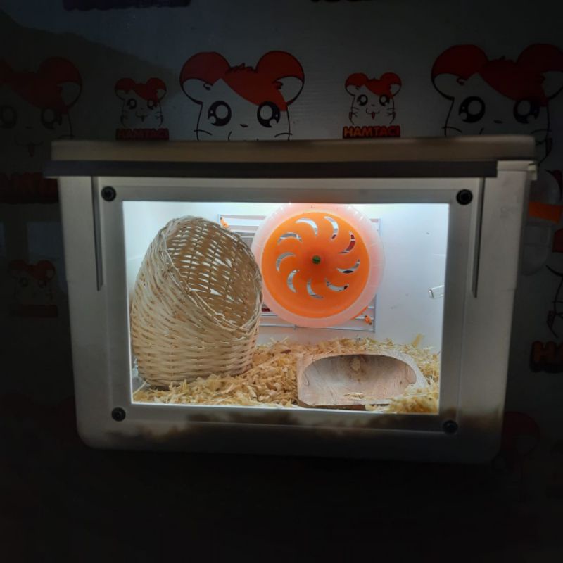 LED LAMPU KANDANG HAMSTER/REPTILE/GERBIL/PETS