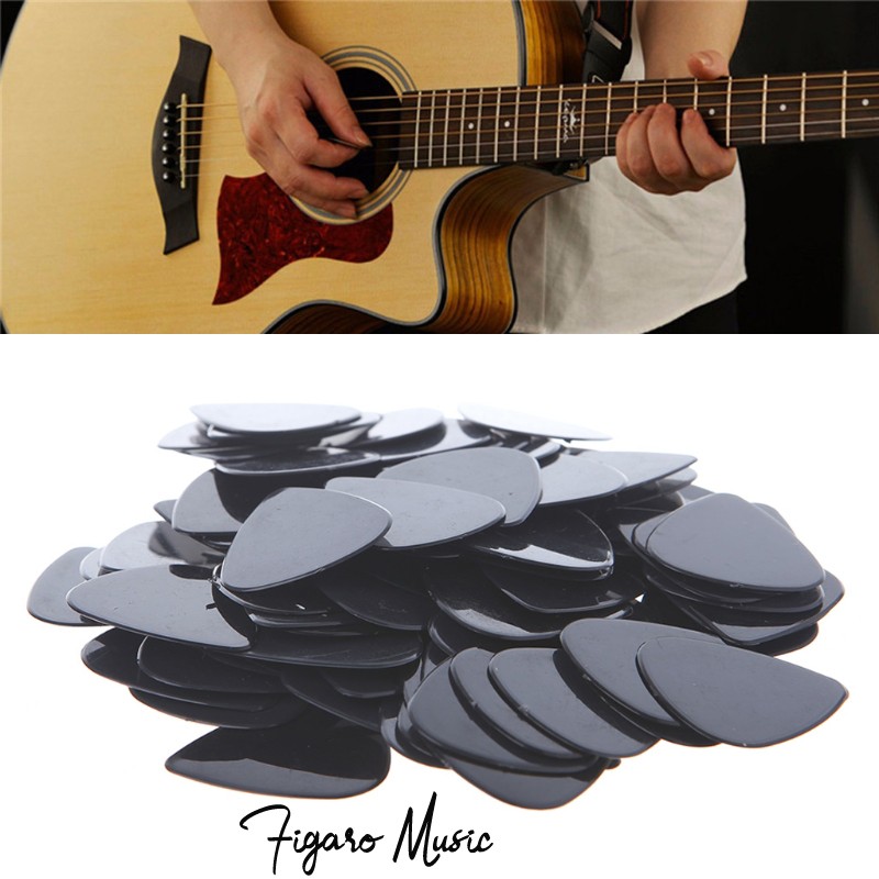 Pick Gitar Hitam Polos | Shopee Indonesia