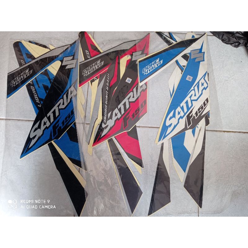 striping list satria Fu fi injeksi 2017 kualitas seperti original