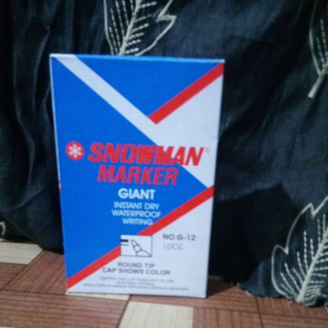 

Snowman marker giant G-12