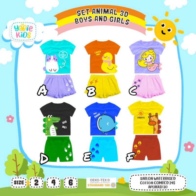 Ready‼️Set Animal 3D by YabieKids