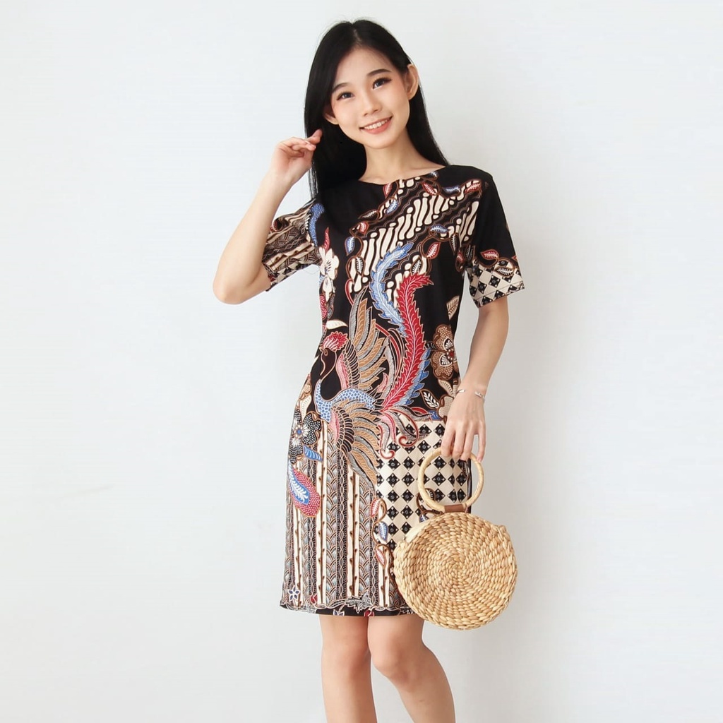 Baju Batik Wanita - Ceongsam Batik Wanita 038 MVP-Black A