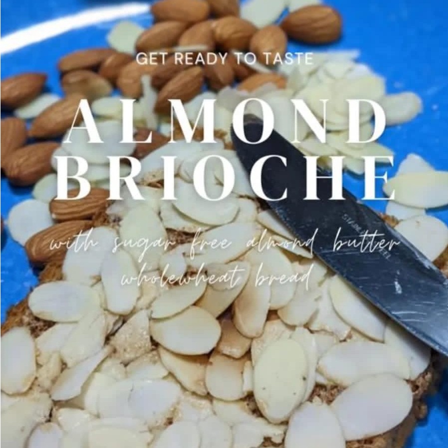 

Wholewheat Almond Brioche
