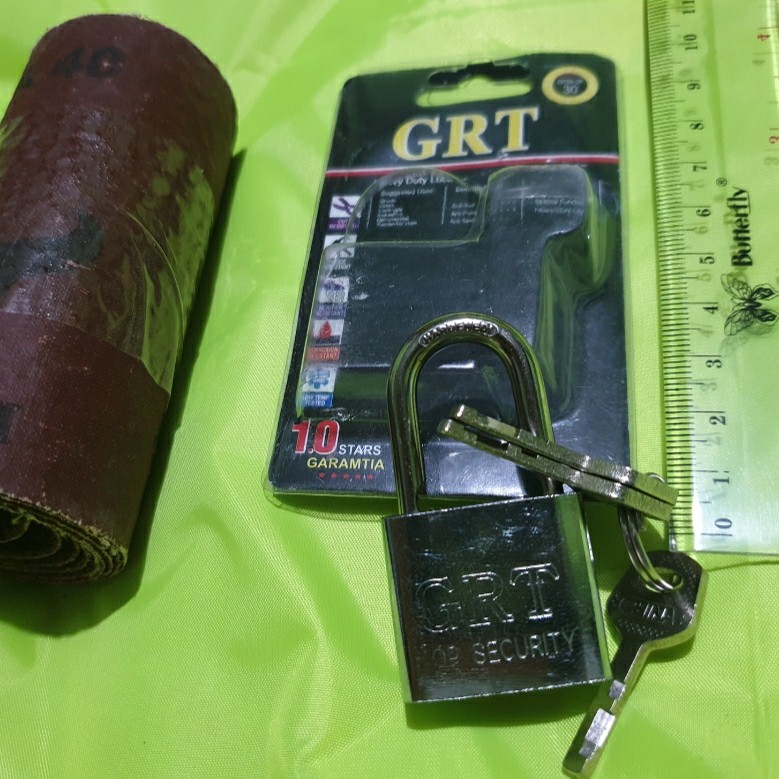Gembok Crome 30 Mm Pendek Panjang
