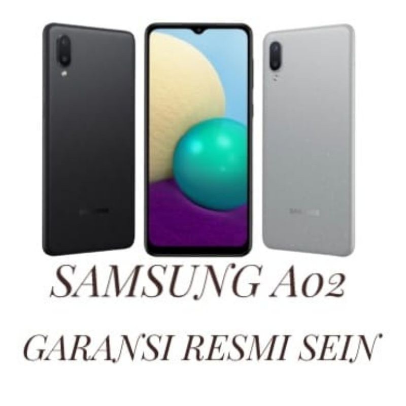 HP SAMSUNG GALAXY A02 3/32GB GARANSI RESMI SEIN