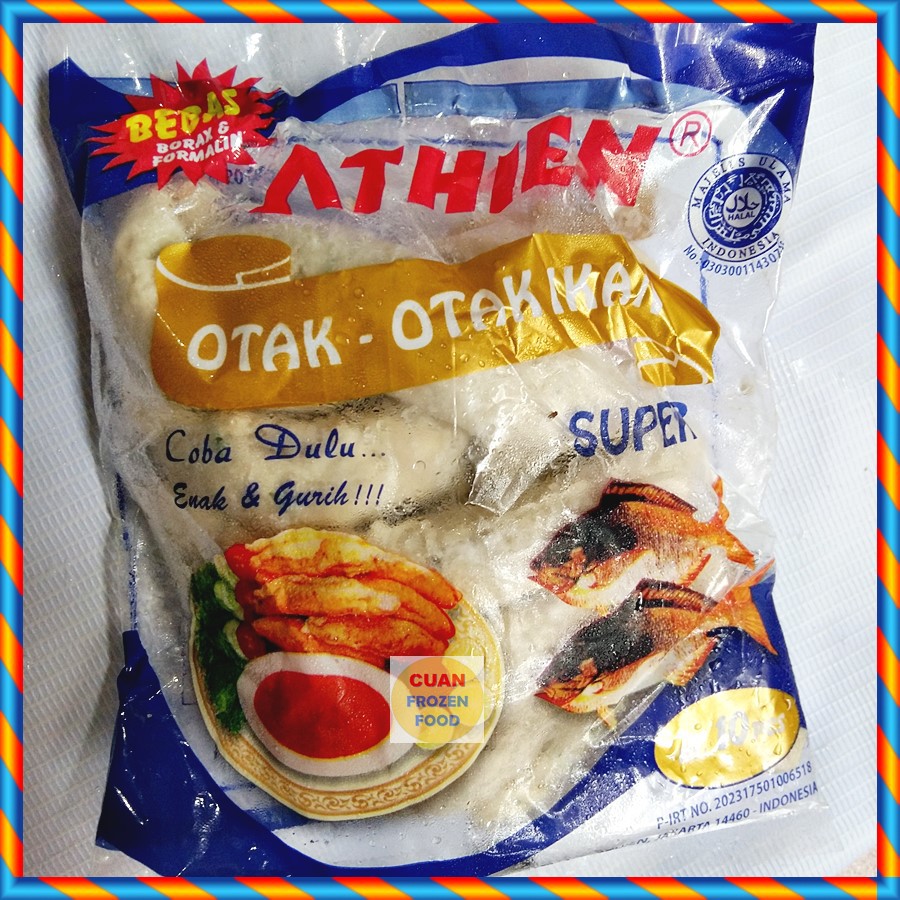 

ATHIEN OTAK-OTAK IKAN 10s SUPER / OTAK-OTAK IKAN / SNACK MURAH / CEMILAN / FROZEN FOOD